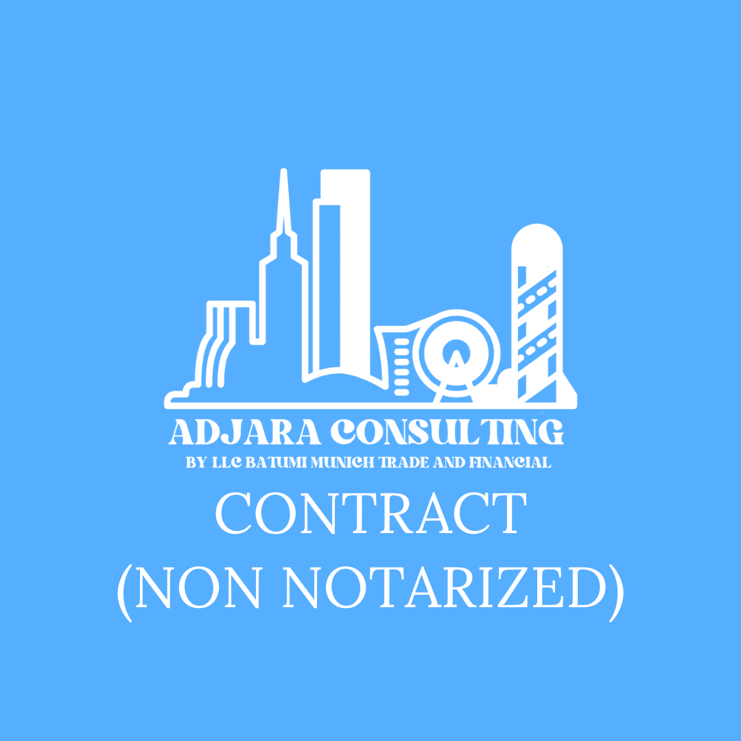 Creation of a legal contract (non notarized)